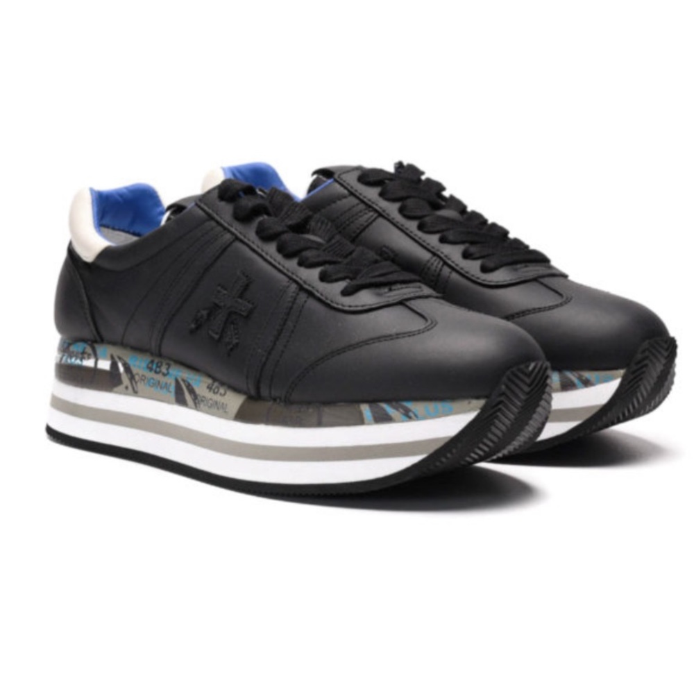 Premiata leather , platform